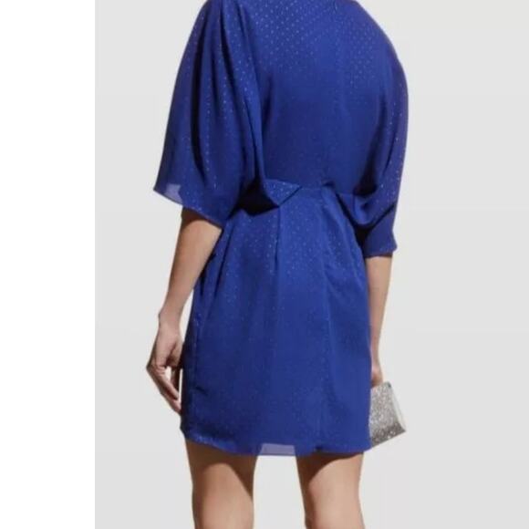 Aidan Mattox dress Size 0 Blue New - Picture 2 of 3